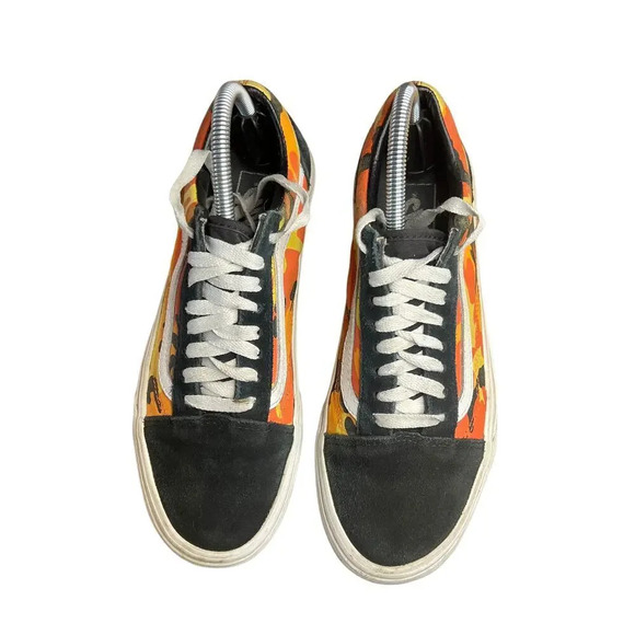 Vans Old Skool 'Pop Camo' Low Top Lace-up Sneakers - Men's 7 / Women's 8.5 - Picture 5 of 10